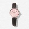 Montre éco-responsable - Montre eHo - Montre Sixties Petite Flower Rose