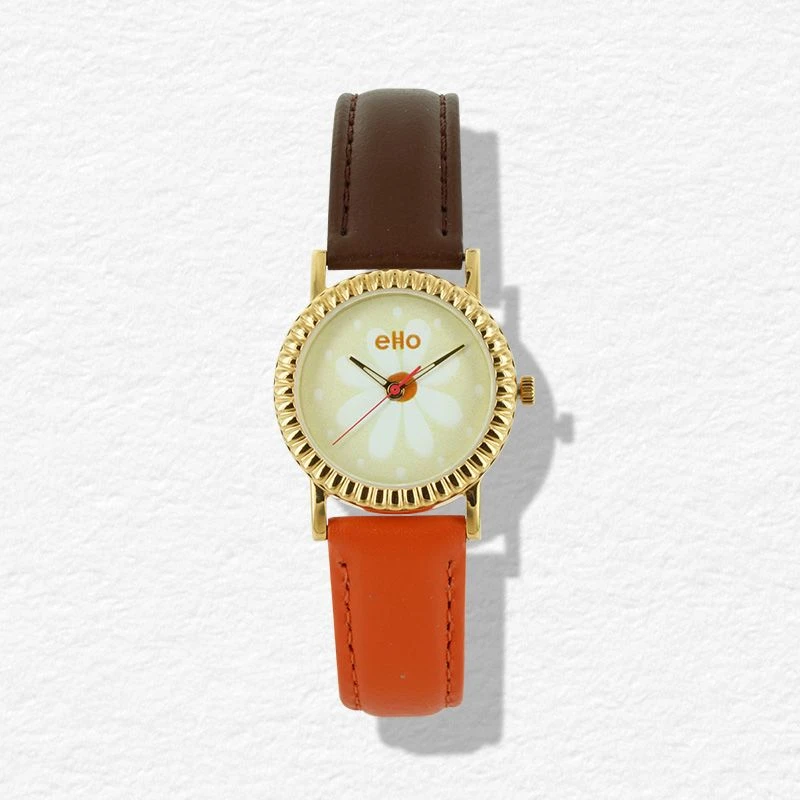 Montre éco responsable - Montre Marguerite Bicolore