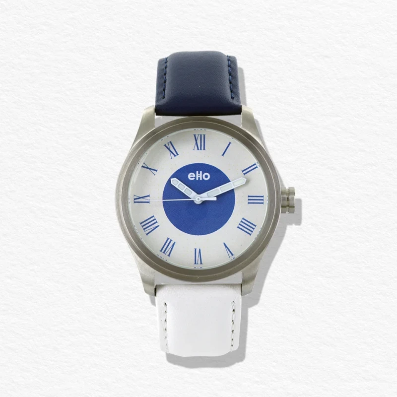 Montre Eco-responsable - Montre Bleu Minimale