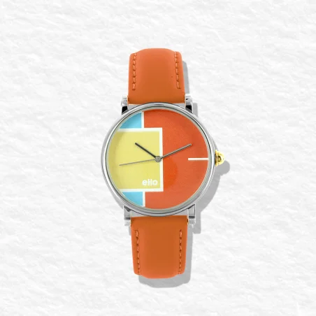 Montre Colorblock Sunset - Montre éco-responsable