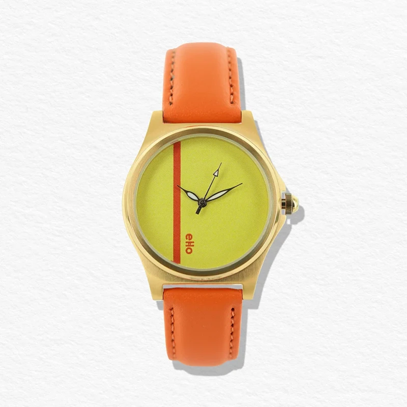 Montre éco-responsable - Montre Smash Jaune