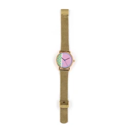 Montre Pixel Doré - Montre éco-responsable