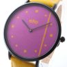 Face 2 Montre Écoresponsable eHo - Color Block - Purple Sunburst