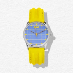 Face 3 Montre Écoresponsable eHo - Color Block - Le Blues du Jaune