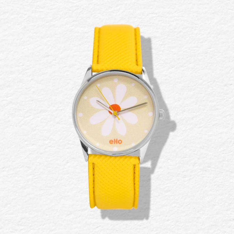 Montre éco responsable eHo - Montre Sunshine Daisy 1