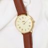 A plat Face Montre Eco-responsable - eHo - Vintage - Marron