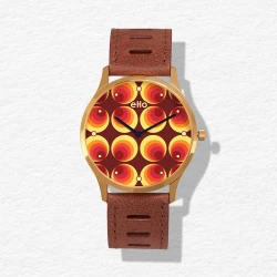 Face 1 - Montre Écoresponsable eHo - Sixties -  Papier Peint