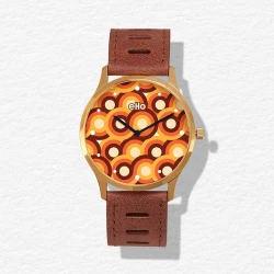 Face 1 - Montre Écoresponsable eHo - Sixties -  Rondeur